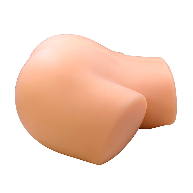 CRAZY BULL - VIVIAN MASTURBADOR VIBRATÓRIO DUPLO VAGINAL E ANAL FLESH - Infernum Store