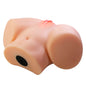 CRAZY BULL - VIVIAN MASTURBADOR VIBRATÓRIO DUPLO VAGINAL E ANAL FLESH - Infernum Store