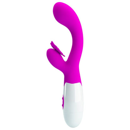 PRETTY LOVE - BUTTERFLY KISS VIBRADOR COELHO COM 30 FUNÇÕES ROXO - Infernum Store