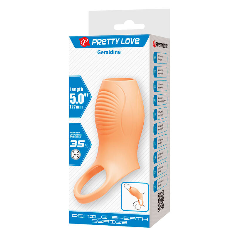 PRETTY LOVE - GERALDINE - CAPA PENIANA ESPESSANTE - Infernum Store