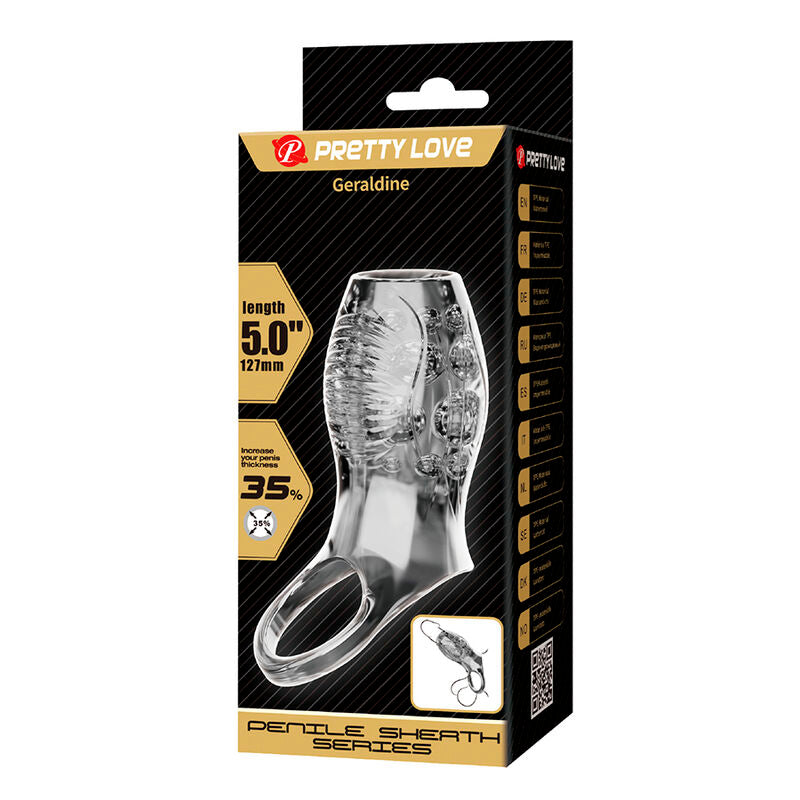 PRETTY LOVE - FUNDO TRANSPARENTE TEXTURIZADO GERALDINE - Infernum Store