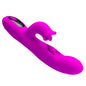 PRETTY LOVE - VIBRADOR OSCILATIVO YALANDA RABBIT COM DISPLAY DE LED ROXO - Infernum Store