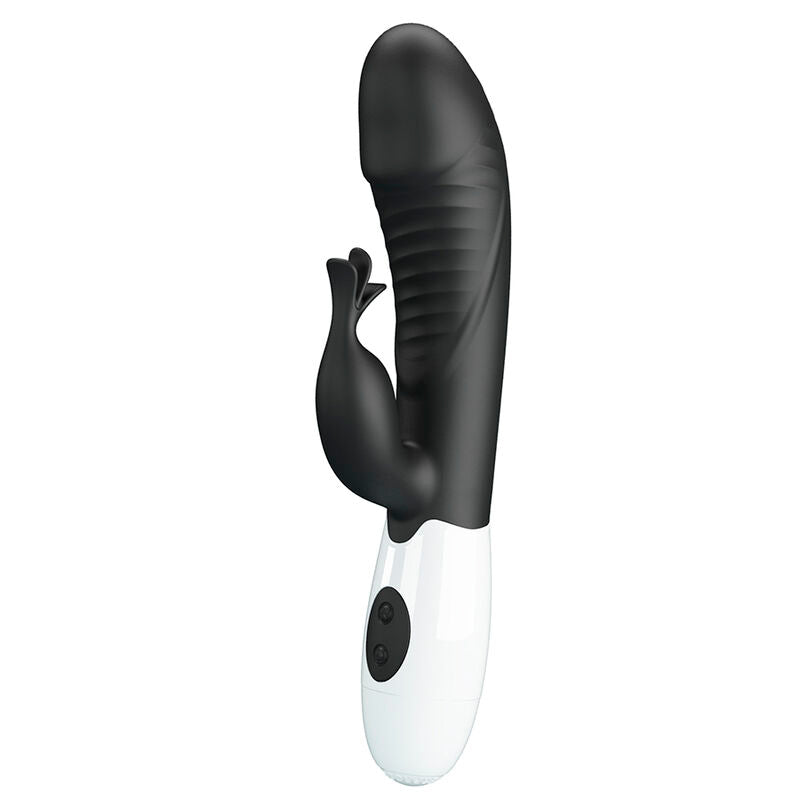 PRETTY LOVE - RASMUSSEN VIBRADOR COELHO COM 30 FUNÇÕES PRETO - Infernum Store