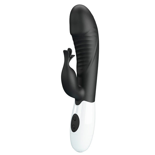PRETTY LOVE - RASMUSSEN VIBRADOR COELHO COM 30 FUNÇÕES PRETO - Infernum Store