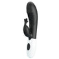 PRETTY LOVE - RASMUSSEN VIBRADOR COELHO COM 30 FUNÇÕES PRETO - Infernum Store