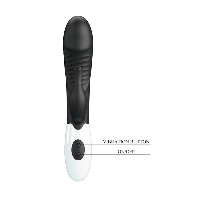 PRETTY LOVE - RASMUSSEN VIBRADOR COELHO COM 30 FUNÇÕES PRETO - Infernum Store