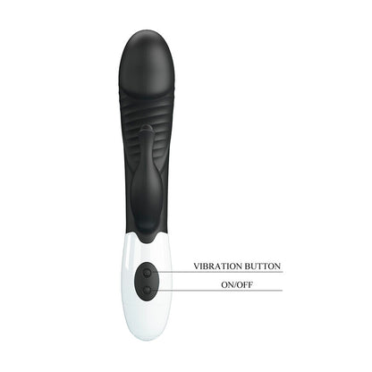 PRETTY LOVE - RASMUSSEN VIBRADOR COELHO COM 30 FUNÇÕES PRETO - Infernum Store