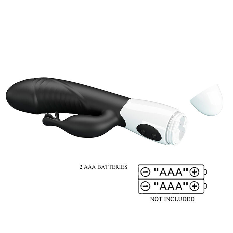 PRETTY LOVE - RASMUSSEN VIBRADOR COELHO COM 30 FUNÇÕES PRETO - Infernum Store