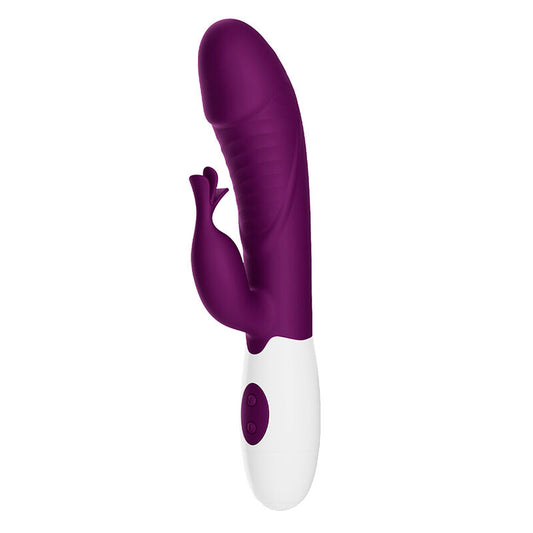 PRETTY LOVE - ROGUE MUSE VIBRADOR COELHO COM 30 FUNÇÕES ROXO - Infernum Store