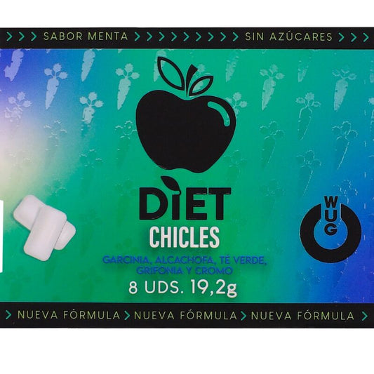 WUG Diet - Controle do apetite e redução de lanches. Cartela com 8 unidades. - Infernum Store