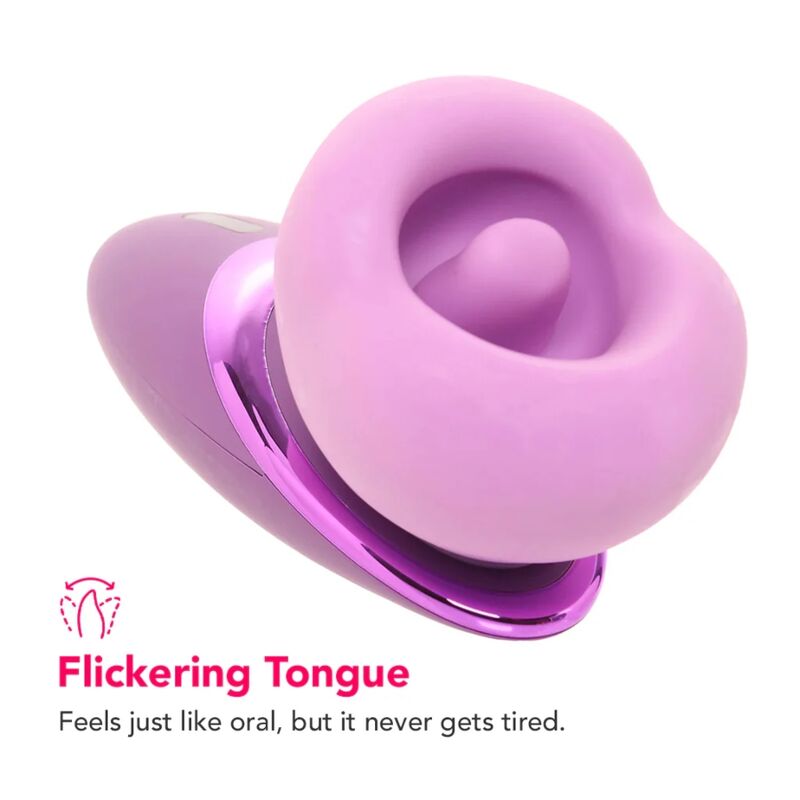 FANTASY FOR HER - VIBRADOR SUGIDOR DE PRAZER ROXO - Infernum Store