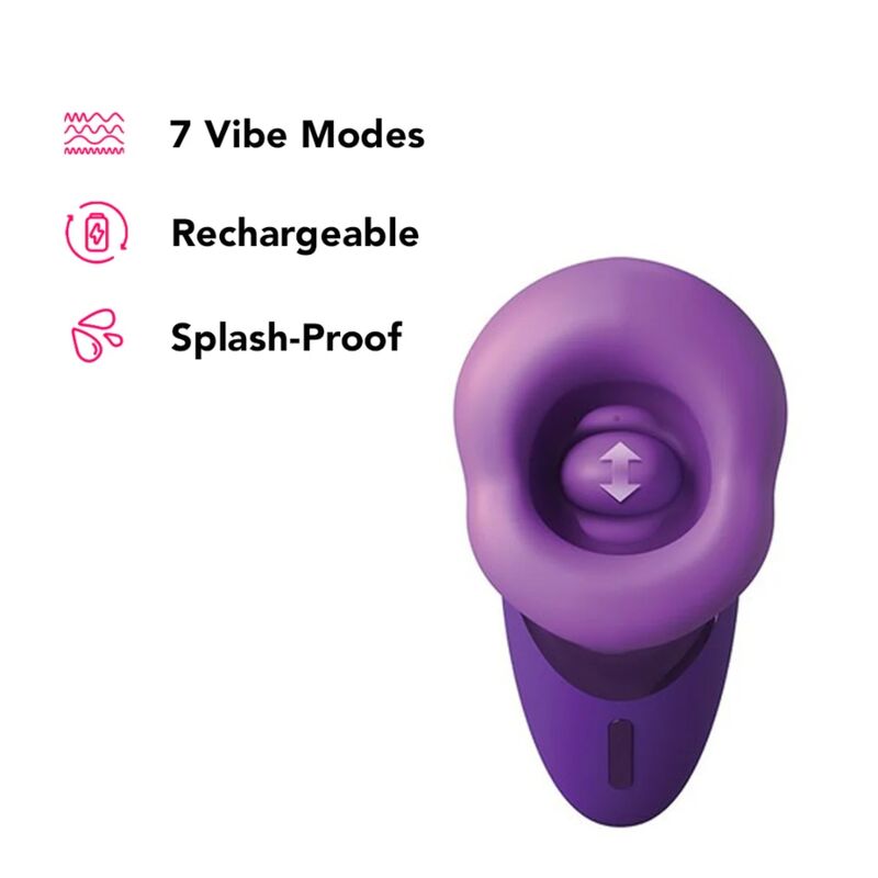 FANTASY FOR HER - VIBRADOR SUGIDOR DE PRAZER ROXO - Infernum Store