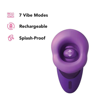 FANTASY FOR HER - VIBRADOR SUGIDOR DE PRAZER ROXO - Infernum Store