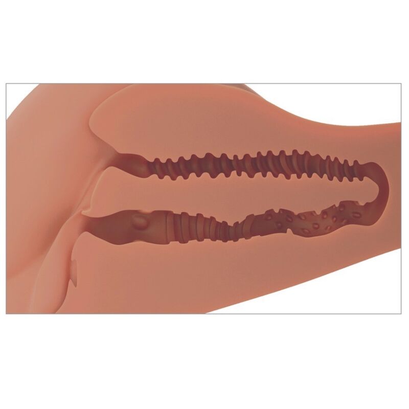 PDX PLUS - MASTURBADOR REALISTA 360° COM MOVIMENTO DE BUNDA E VAGINA - Infernum Store