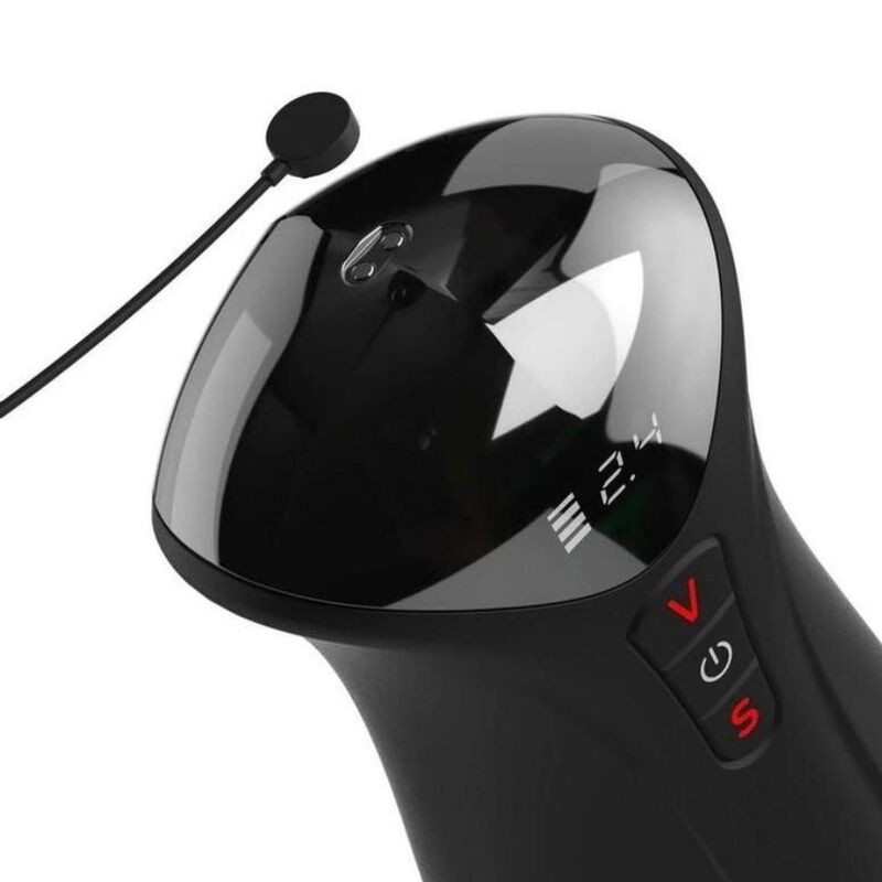 PDX ELITE - FAP-O-MATIC PRO XL VIBRATÓRIO AUTOMÁTICO MARROM 34,9 CM - Infernum Store