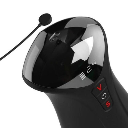 PDX ELITE - FAP-O-MATIC PRO XL VIBRATÓRIO AUTOMÁTICO MARROM 34,9 CM - Infernum Store