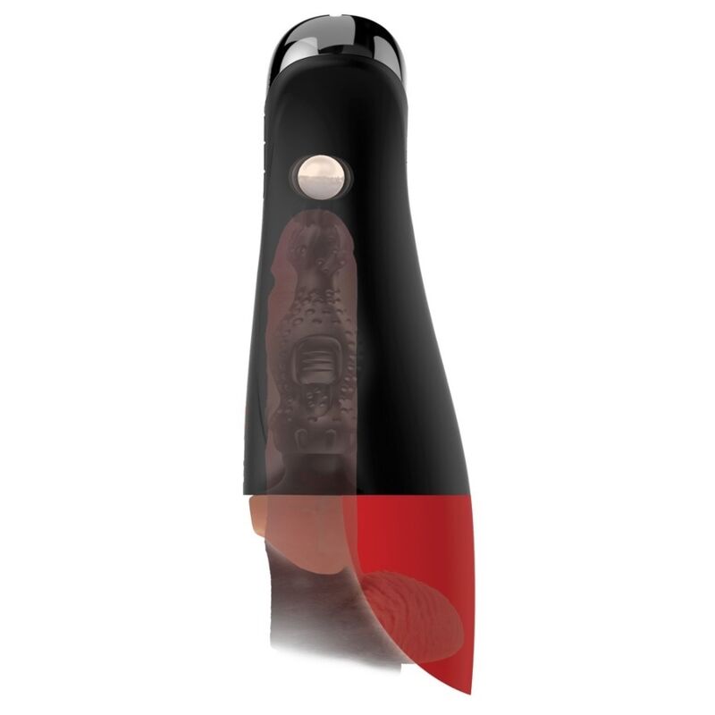 PDX ELITE - FAP-O-MATIC PRO XL VIBRATÓRIO AUTOMÁTICO MARROM 34,9 CM - Infernum Store