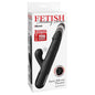 FETISH FANTASY SERIES - VIBRADOR COELHO DE SILICONE SONIX PRETO - Infernum Store