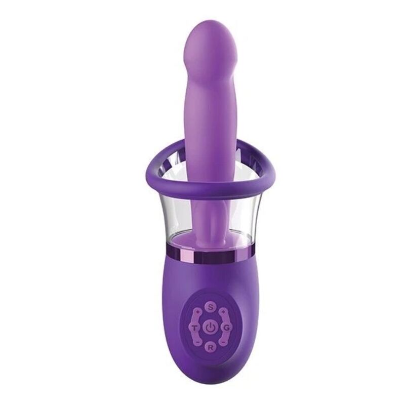 FANTASY FOR HER - VIBRADOR RABBIT PRO PLUS ULTIMATE PLEASURE ROXO 20,3 CM - Infernum Store