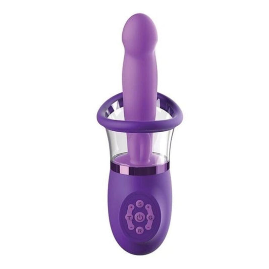 FANTASY FOR HER - VIBRADOR RABBIT PRO PLUS ULTIMATE PLEASURE ROXO 20,3 CM - Infernum Store
