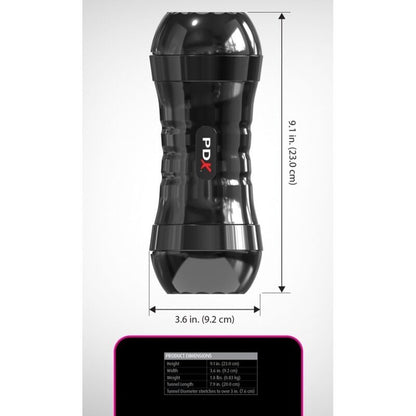 PDX EXTREME - MOLHADA - SUPER FLIP-A-PUSSY - MASTURBADOR REVERSÍVEL 21,6 CM - Infernum Store