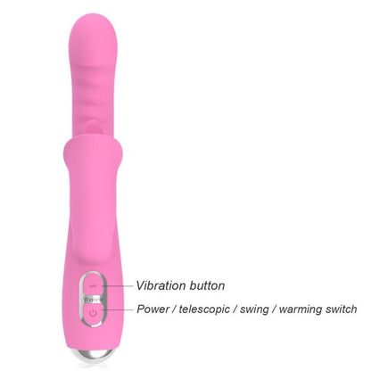 NALONE - T-MAY VIBRADOR MAGIC STICK COELHO - ROSA - Infernum Store