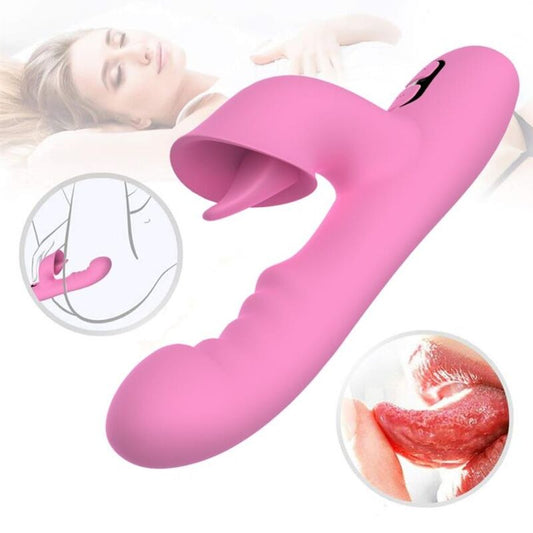 NALONE - T-MAY VIBRADOR MAGIC STICK COELHO - ROSA - Infernum Store