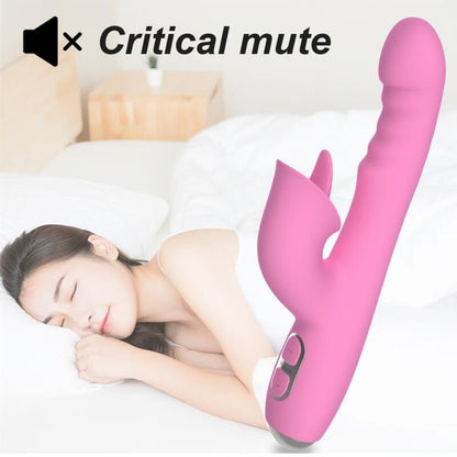 NALONE - T-MAY VIBRADOR MAGIC STICK COELHO - ROSA - Infernum Store
