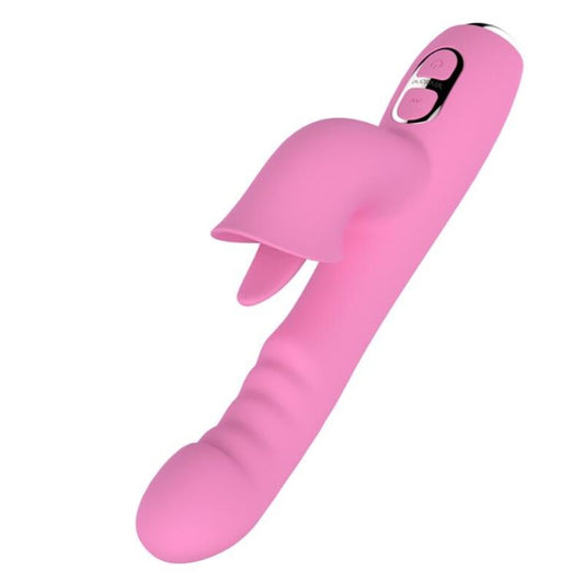 NALONE - T-MAY VIBRADOR MAGIC STICK COELHO - ROSA - Infernum Store