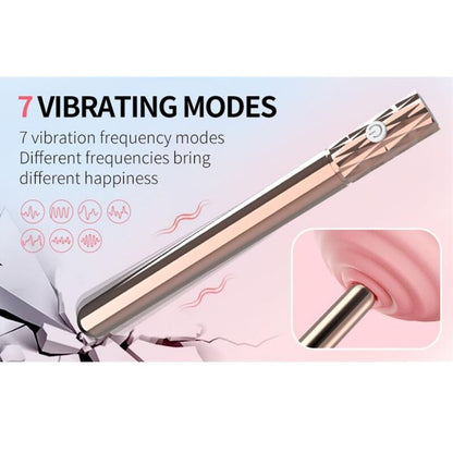 NALONE - TIA VIBRADOR MAGIC STICK COELHO - ROSA - Infernum Store