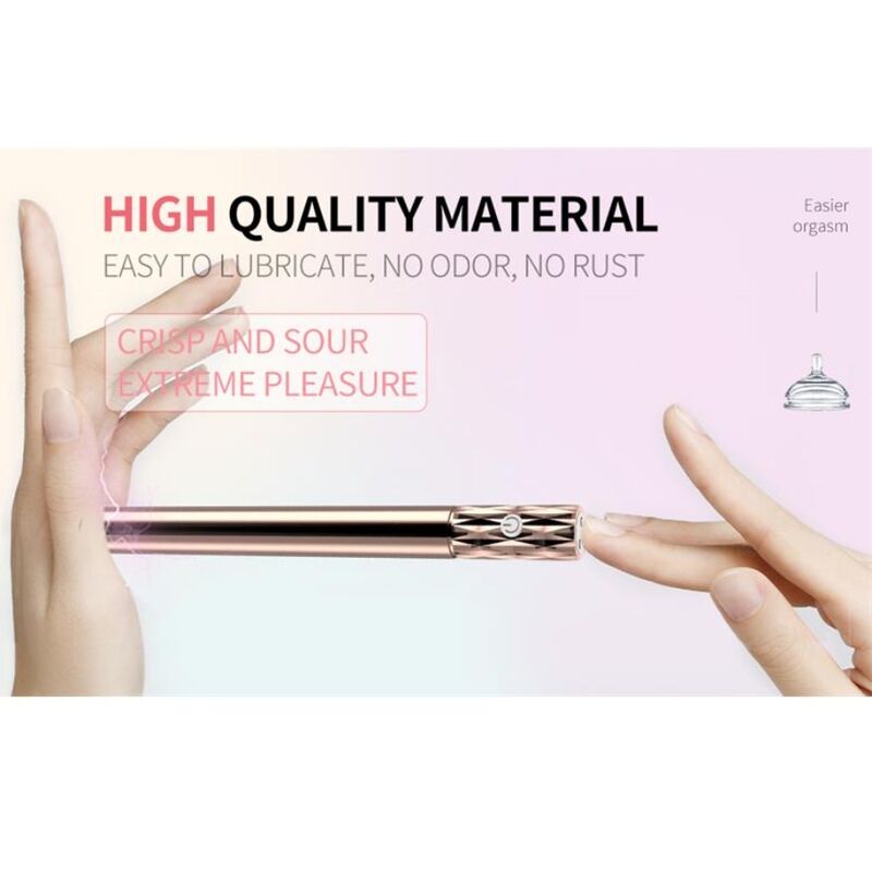 NALONE - TIA VIBRADOR MAGIC STICK COELHO - ROSA - Infernum Store