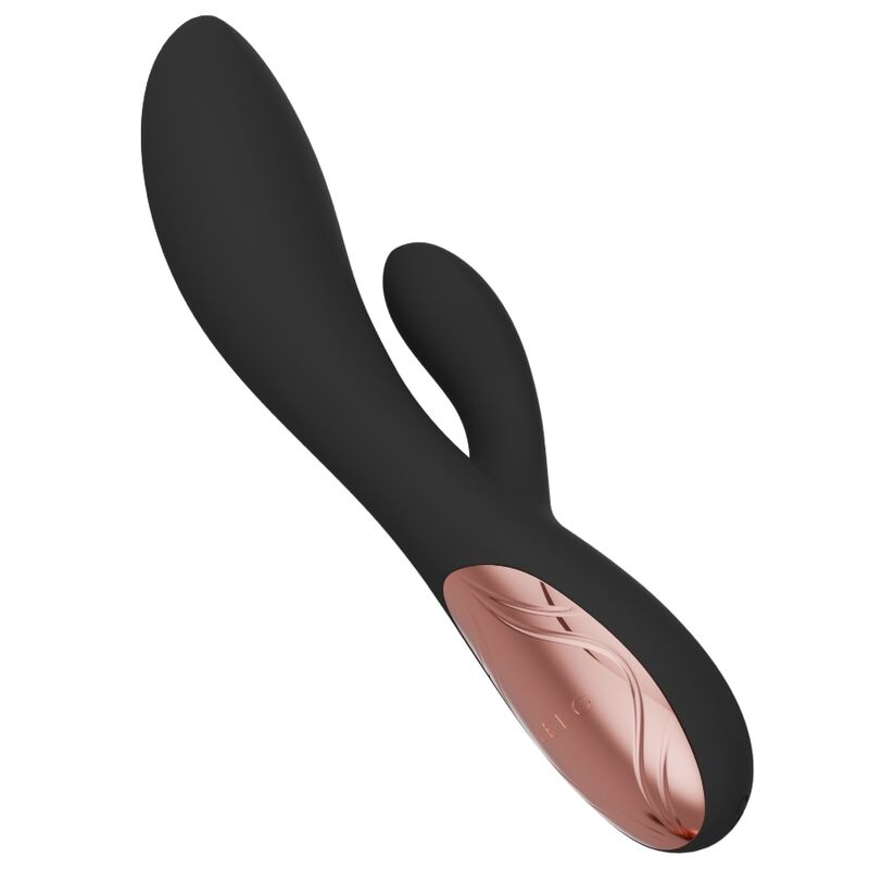 LELO - INA THRUST RABBIT VIBRADOR DE EMPURRAÇÃO PRETO - Infernum Store
