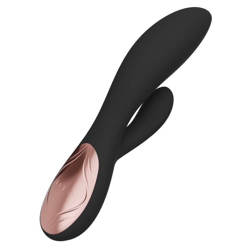 LELO - INA THRUST RABBIT VIBRADOR DE EMPURRAÇÃO PRETO - Infernum Store