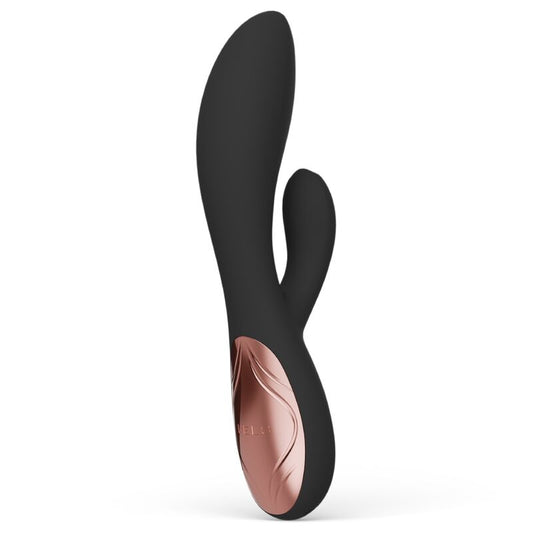 LELO - INA THRUST RABBIT VIBRADOR DE EMPURRAÇÃO PRETO - Infernum Store