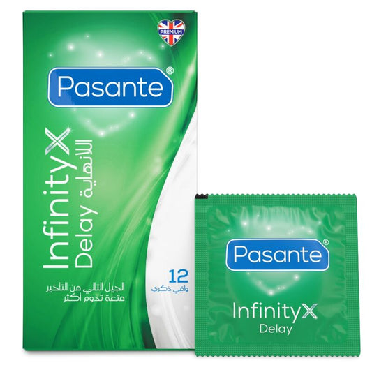 PASANTE - CAMISINHAS DELAY INFINITY - 12 UNIDADES - Infernum Store