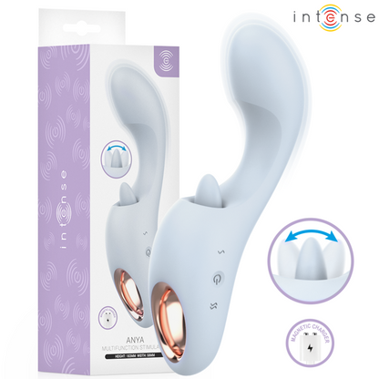 INTENSE - ANYA ESTIMULADOR MULTIFUNCIONAL DE VIBRAÇÃO E MOVIMENTO - Infernum Store