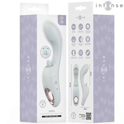 INTENSE - ANYA ESTIMULADOR MULTIFUNCIONAL DE VIBRAÇÃO E MOVIMENTO - Infernum Store