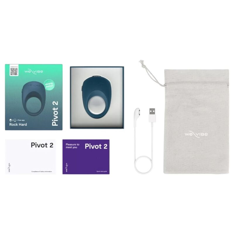WE-VIBE - ANEL VIBRADOR PIVOT 2 WE CONNECT - Infernum Store