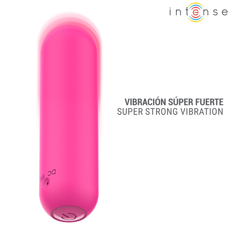 INTENSE - JUDY VIBRADOR BULLET RECARREGÁVEL COM CONTROLE REMOTO ROSA - Infernum Store