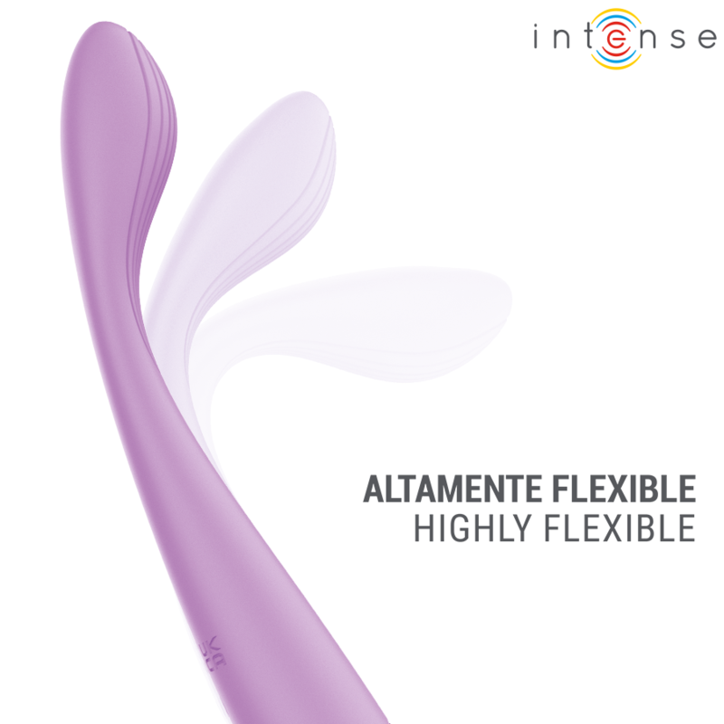 INTENSE - LUCCA ESTIMULADOR DE PONTO G FLEXÍVEL RECARREGÁVEL VIA USB - Infernum Store