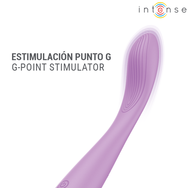INTENSE - LUCCA ESTIMULADOR DE PONTO G FLEXÍVEL RECARREGÁVEL VIA USB - Infernum Store
