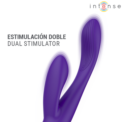 INTENSE - PAOLO ESTIMULADOR DE COELHO RECARREGÁVEL PARA PONTO G E CLITÓRIS - Infernum Store