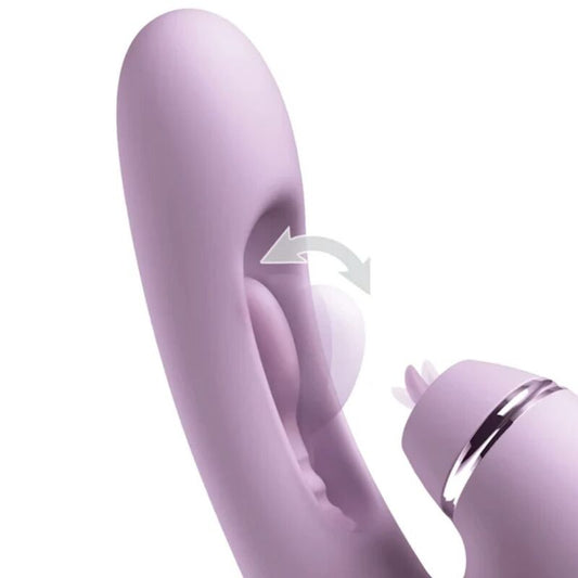 FANTASY FOR HER - G-TOUCH PULSE PRO VIBRADOR COELHO ROXO PARA PONTO G E CLITÓRIS - Infernum Store
