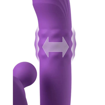 FANTASY FOR HER - HARMONI PRO VIBRADOR COELHO ROXO PARA PONTO G E CLITÓRIS - Infernum Store