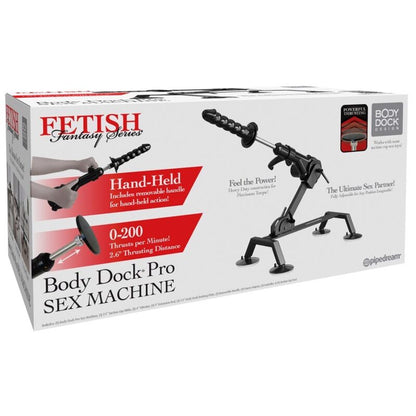 FETISH FANTASY SERIES - MÁQUINA SEXUAL BODY DOCK PRO - Infernum Store