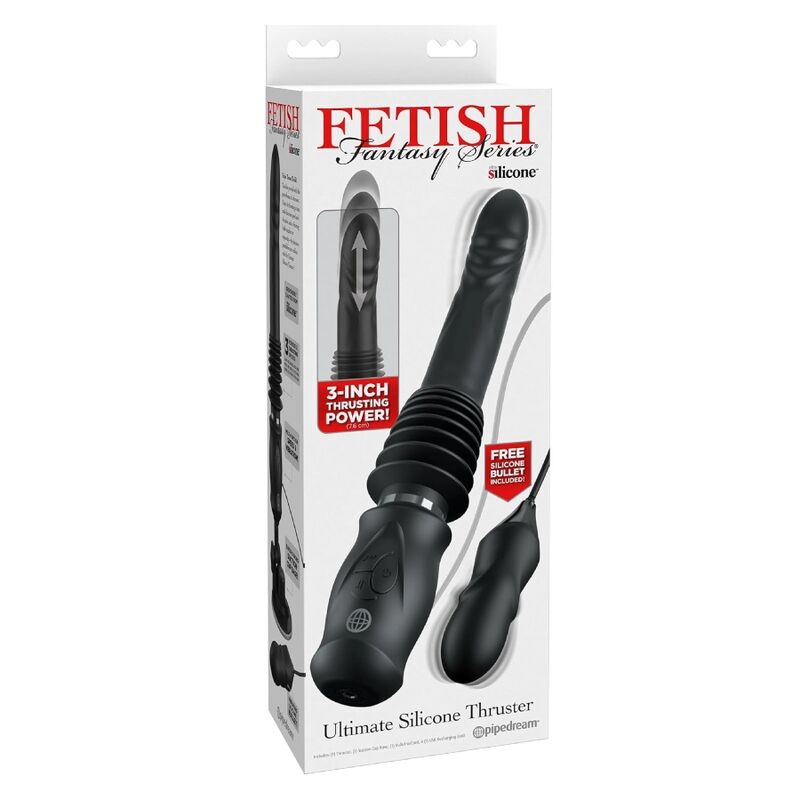 FETISH FANTASY SERIES - PROPULSOR DE SILICONE SUPREMO - Infernum Store