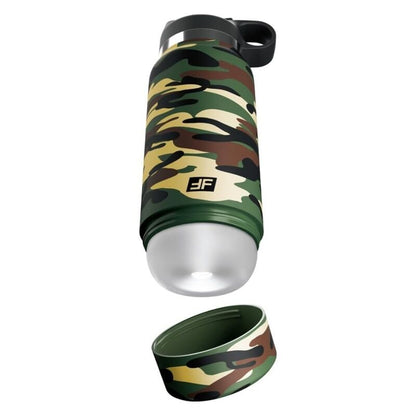 PDX PLUS - FAP FLASK HAPPY CAMPER DISCREET MASTURBATOR CAMOUFLAGE - Infernum Store