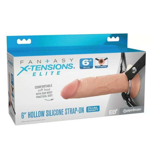 FANTASY X-TENSIONS ELITE - STRAP-ON DE SILICONE OCO DE 15,2 CM - Infernum Store