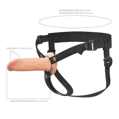 FANTASY X-TENSIONS ELITE - STRAP-ON DE SILICONE OCO DE 15,2 CM - Infernum Store