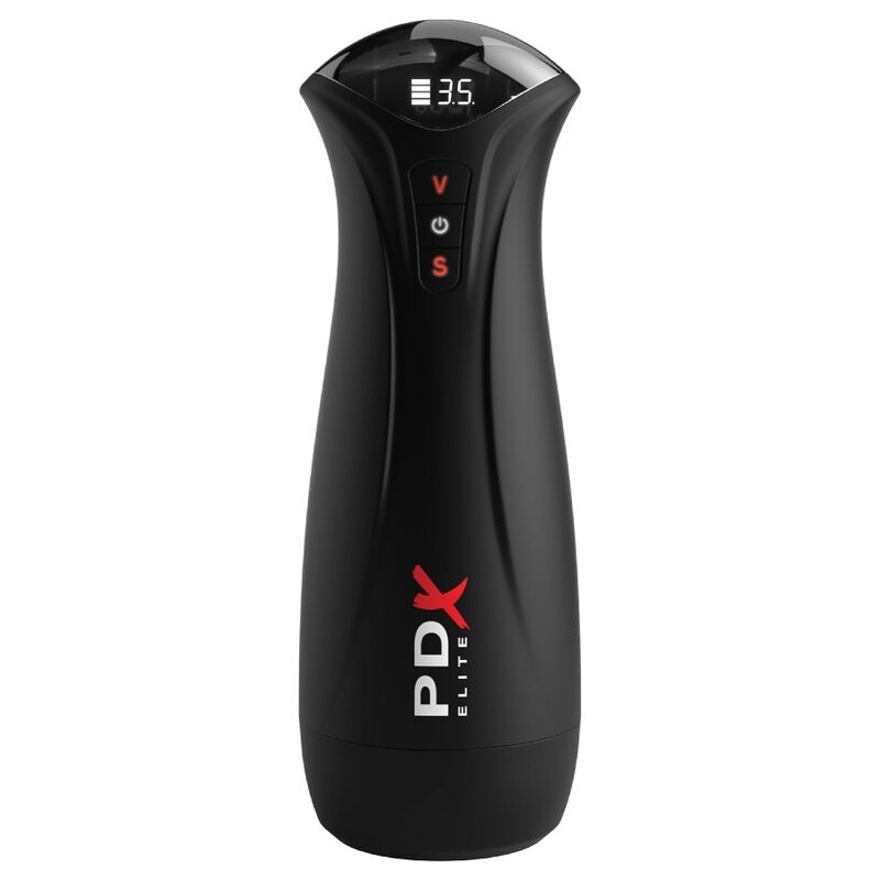 PDX ELITE - FAP-GASM CLEAR MASTURBADOR MASCULINO COM SUCÇÃO INTERMITENTE - Infernum Store